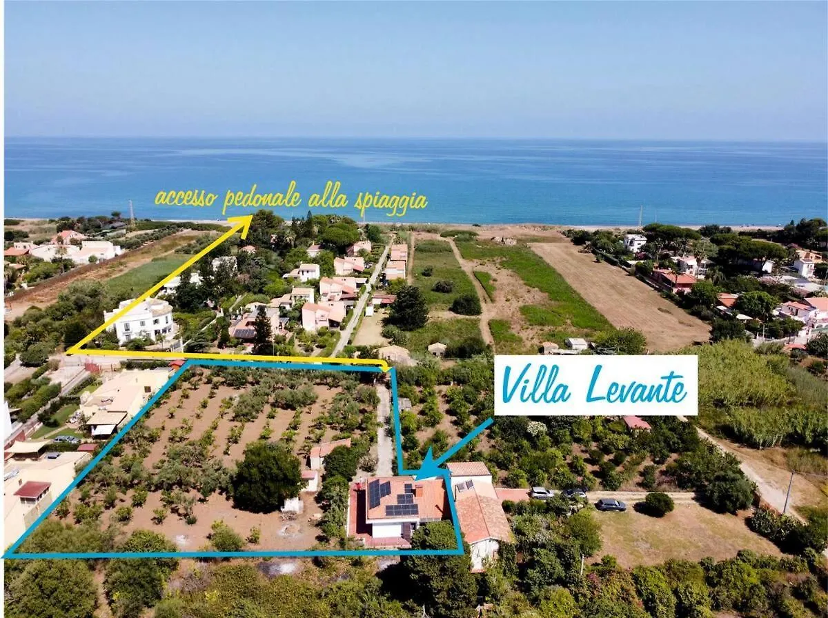 Villa Levante, Relax Esclusivo In Riva Al Mare Vicino Cefalu Lascari 0*,